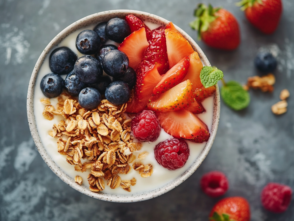 Yogurt Fruit Bowll