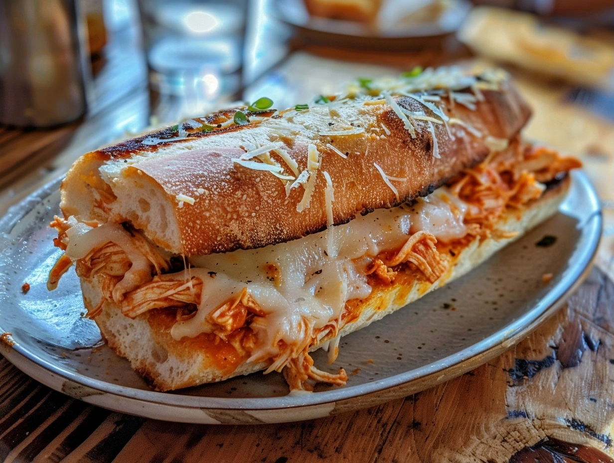 Shredded Chicken Parmesan Sandwich: Ultimate Weeknight Lifesaver 1 image 1780766565821