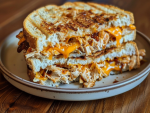 BBQ Chicken Grilled Cheese: The Ultimate Melty Sandwich