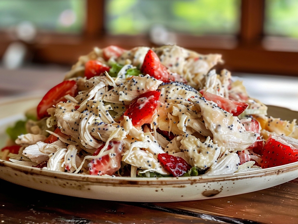 Strawberry Poppy Seed Rotisserie Chicken Salad 1 image 1780824956220