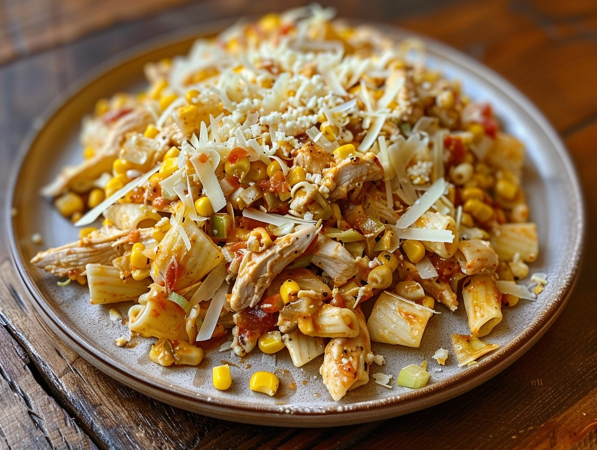 Classic Mexican Street Corn Chicken Pasta Salad 1 image 1780825067123