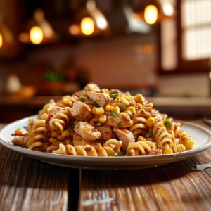 Classic Mexican Street Corn Chicken Pasta Salad
