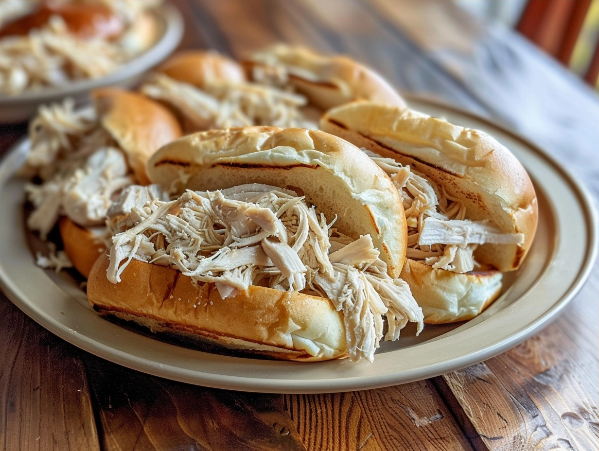 Alabama White Sauce Pulled Chicken Sandwiches 1 image 1780825104693
