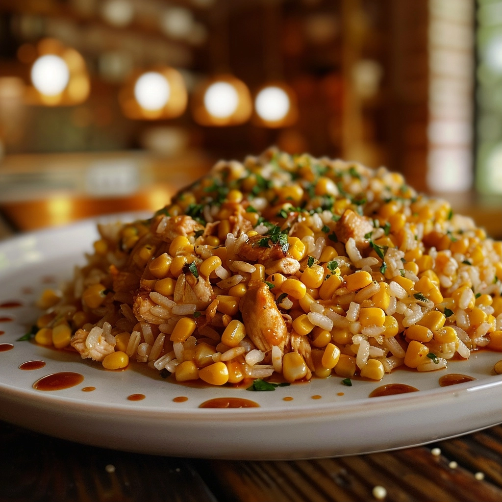 Street Corn Chicken Rice Bowl (Ideal for Quick Assembly with Rotisserie Chicken)