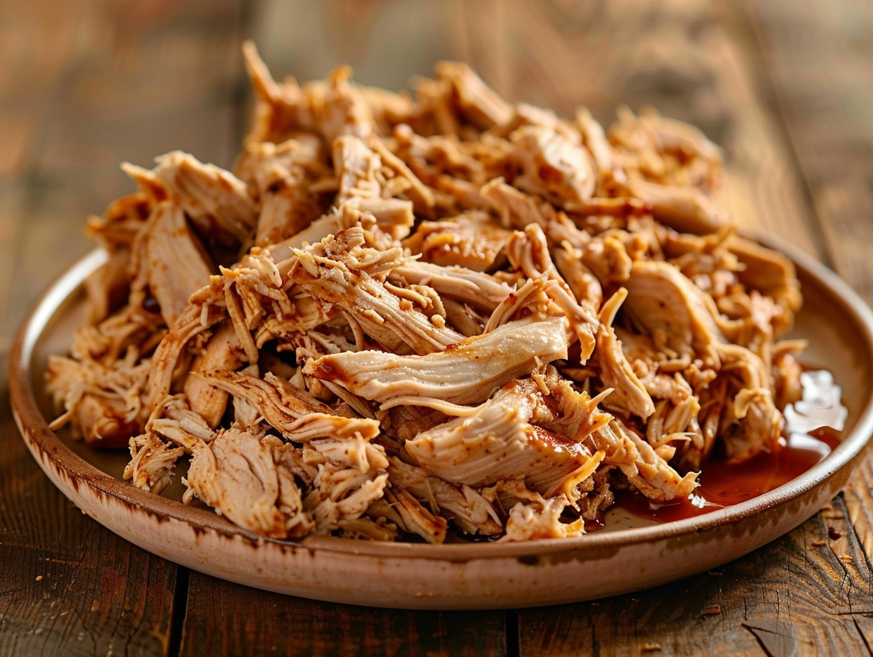 Crockpot Shredded Chicken / Slow Cooker BBQ Pulled Chicken (the Shredded Bases) 1 image 1780826346475