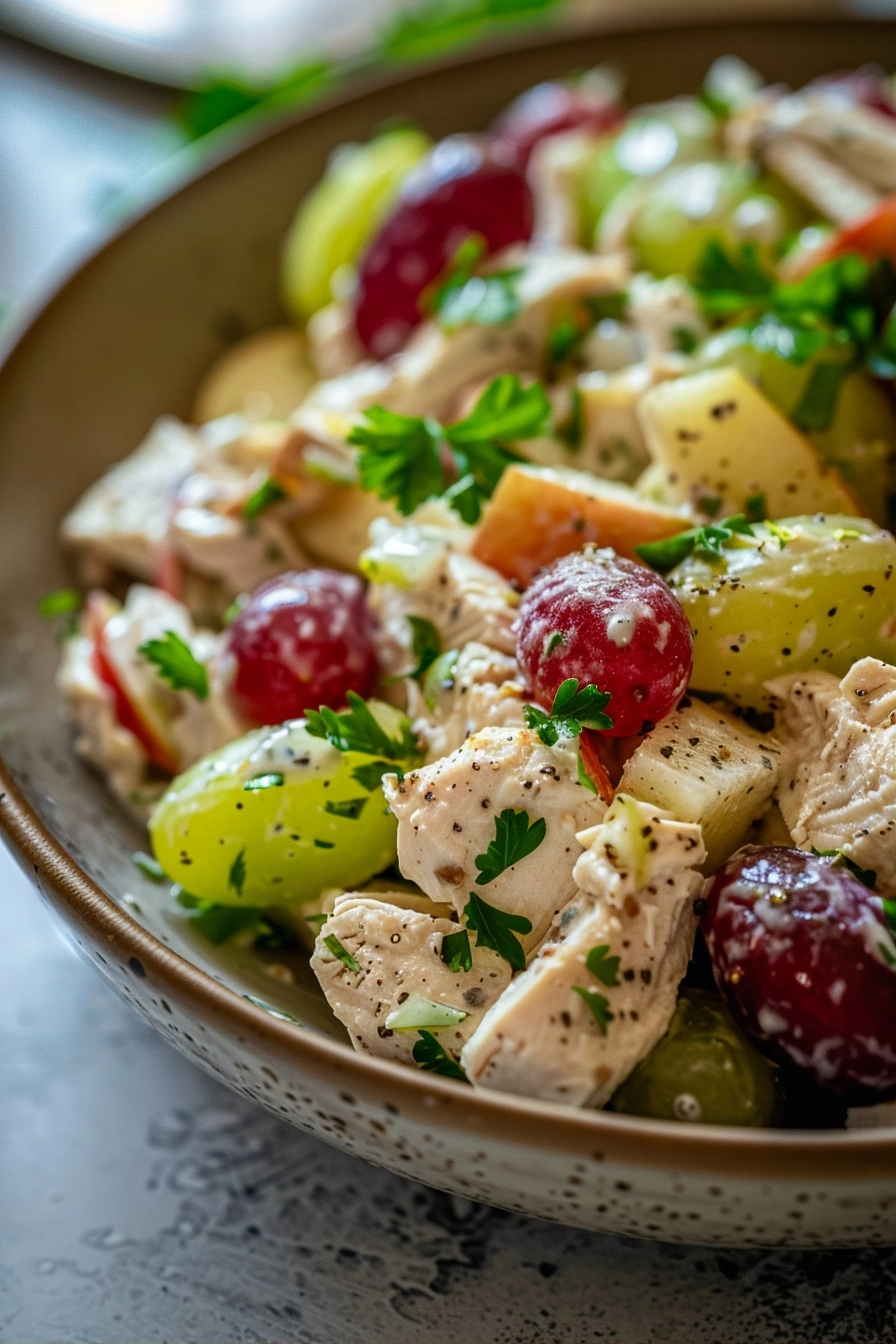 No-Soggy Classic Chicken Salad with Grapes & Apples 1 image 1781133826551