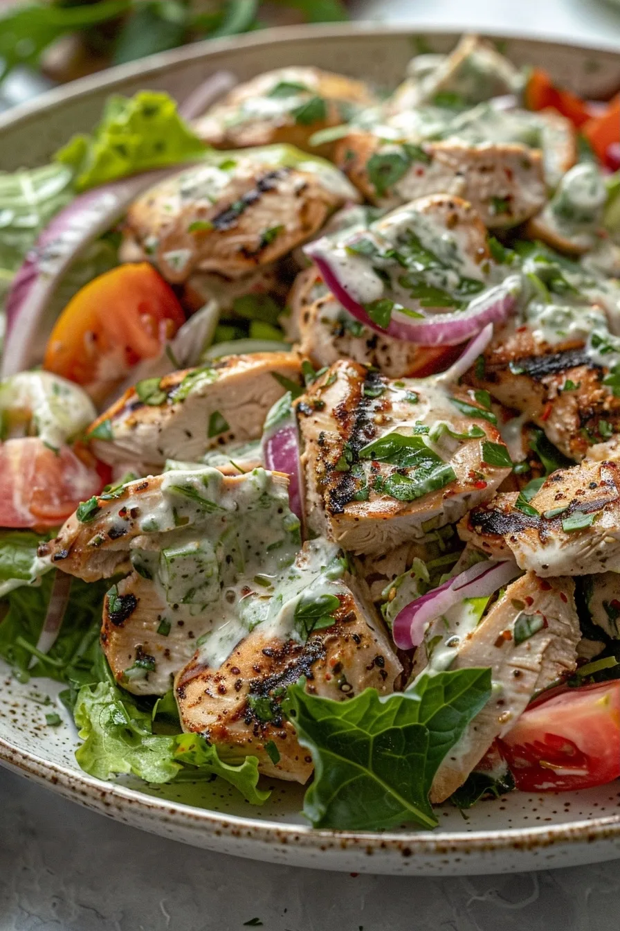 Creamy Tzatziki Chicken Salad Recipe 1 image 1781281300291