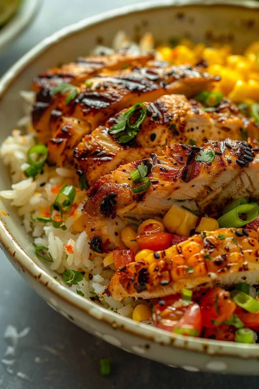 Street Corn Chicken and Rice Bowls Recipe 1 image 1781384510402