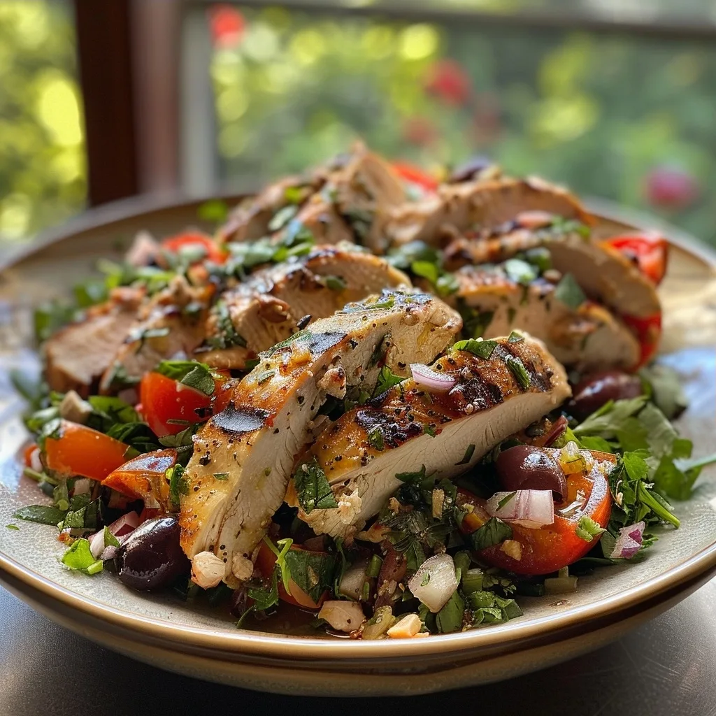 Keto Mediterranean Chicken Salad: A Flavorful Low-Carb Feast