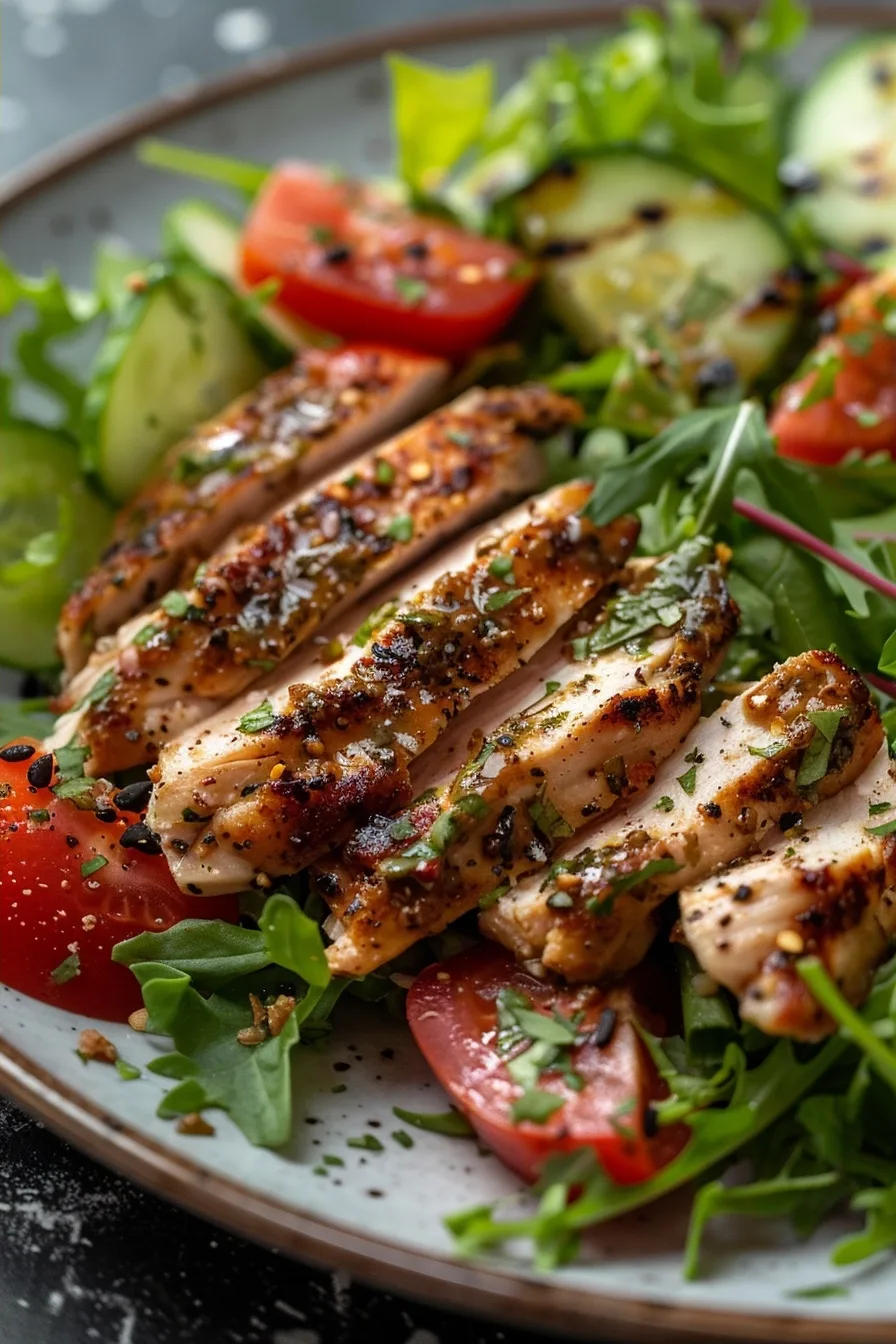Keto Mediterranean Chicken Salad: A Flavorful Low-Carb Feast 1 image 1781384701380
