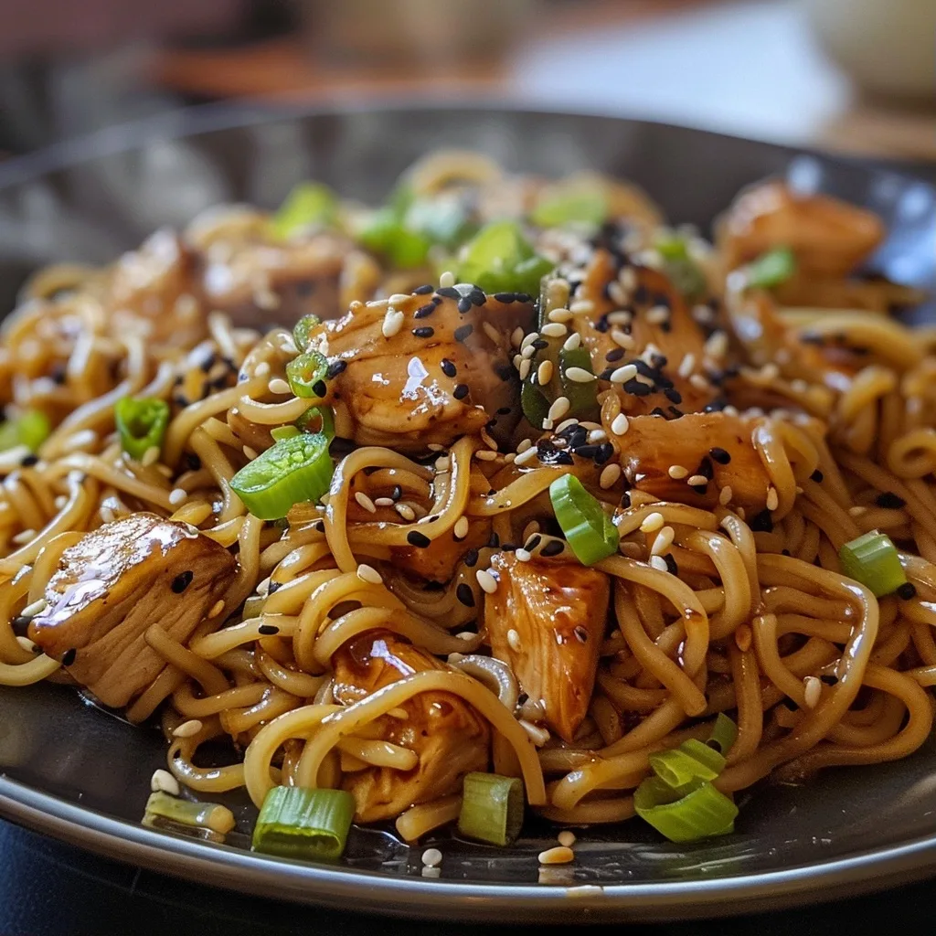 Takeout-Style Teriyaki Chicken Noodles (Includes Ramen Noodle Variations)