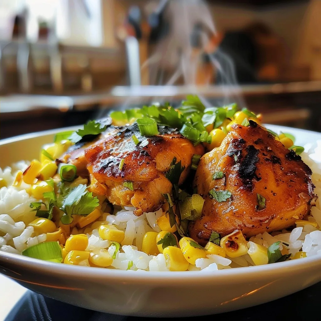 Street Corn Chicken and Rice Bowls: A Flavor-Packed Fast Food Twist