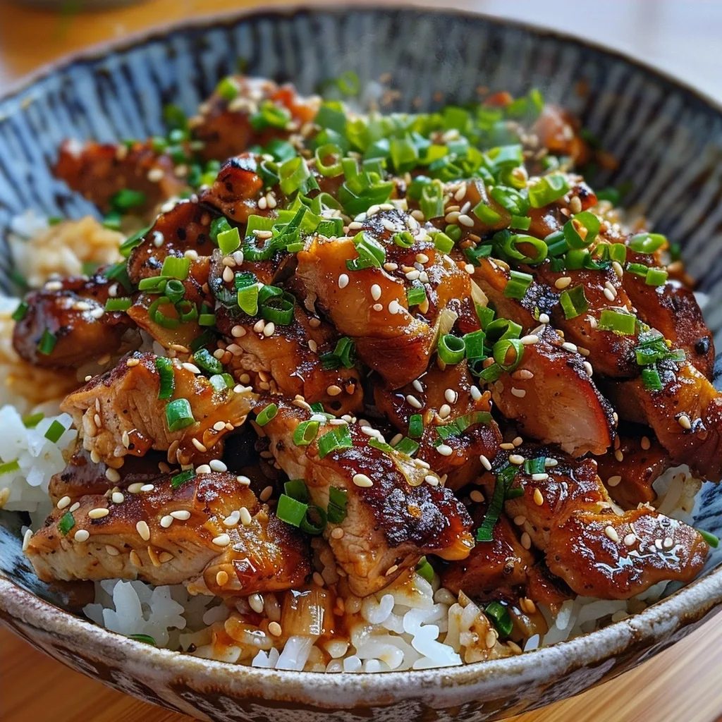 Sticky Chicken Rice Bowls: A Flavor-Packed Comfort Food