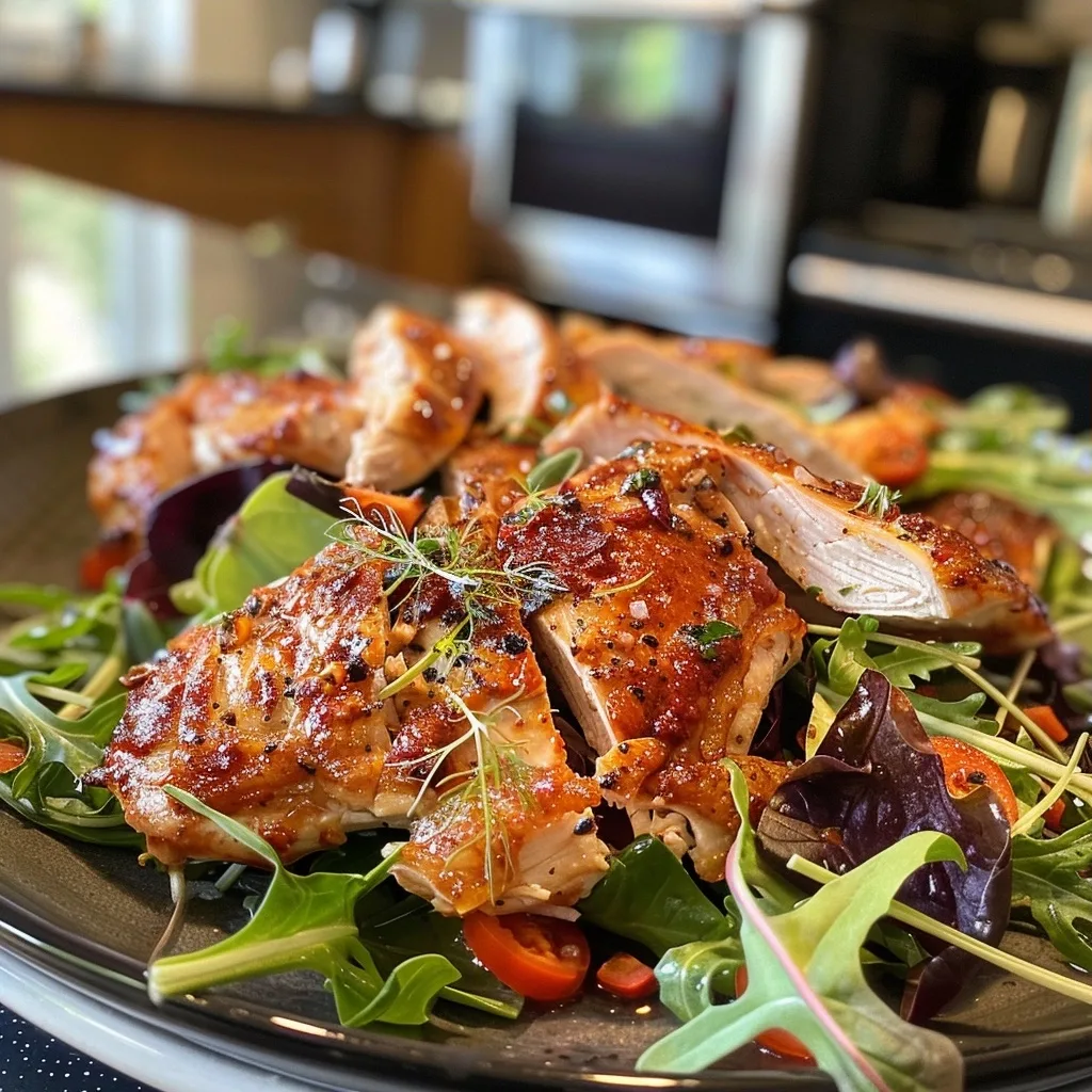 Sweet & Spicy Rotisserie Chicken Salad