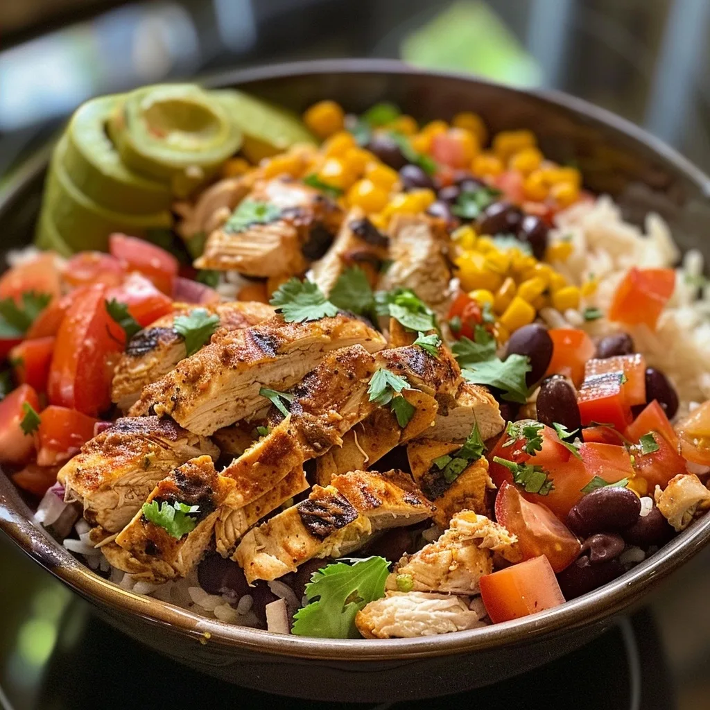 Chipotle Chicken Burrito Bowls: A Flavor-Packed Recipe