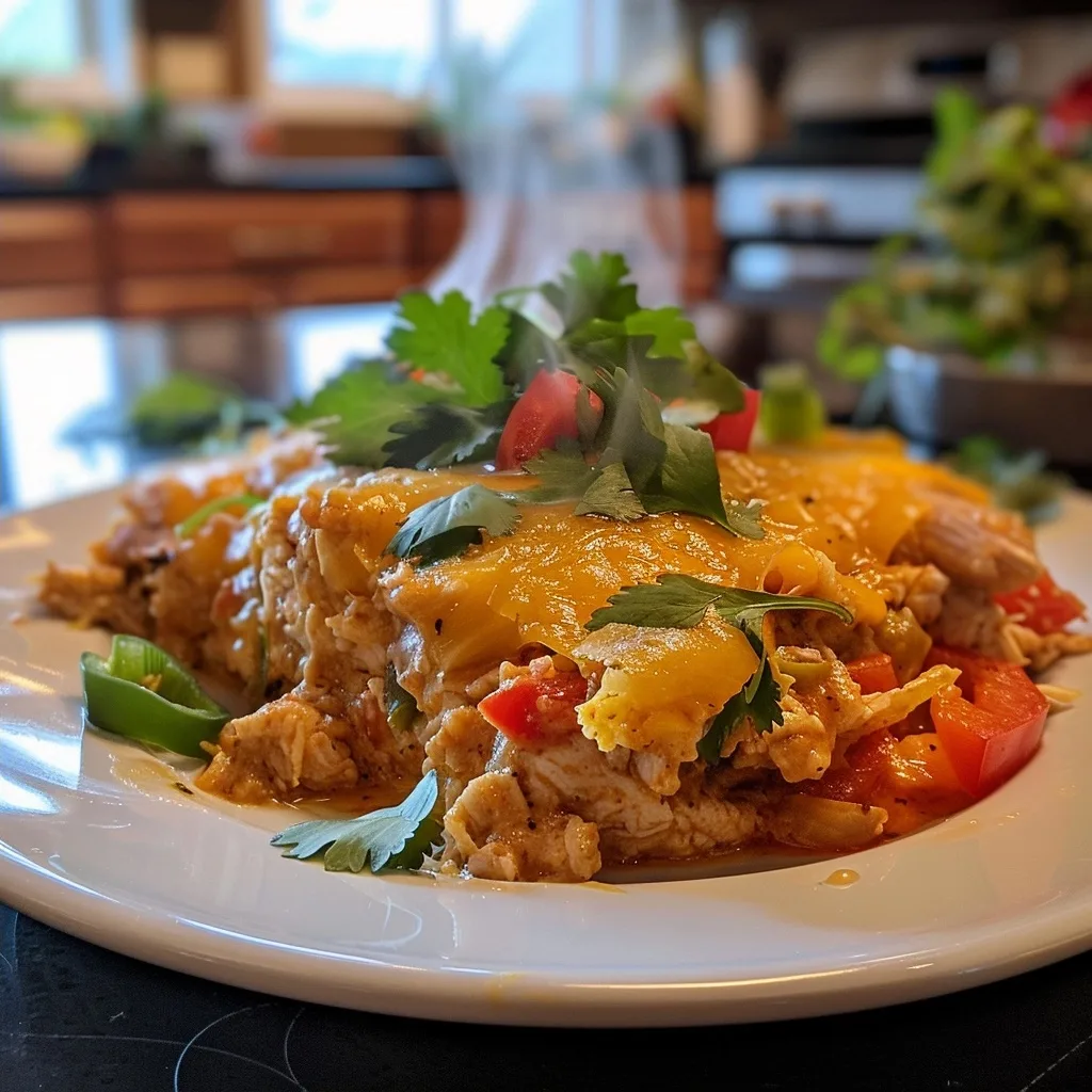 High-Protein Southwest Chicken Casserole