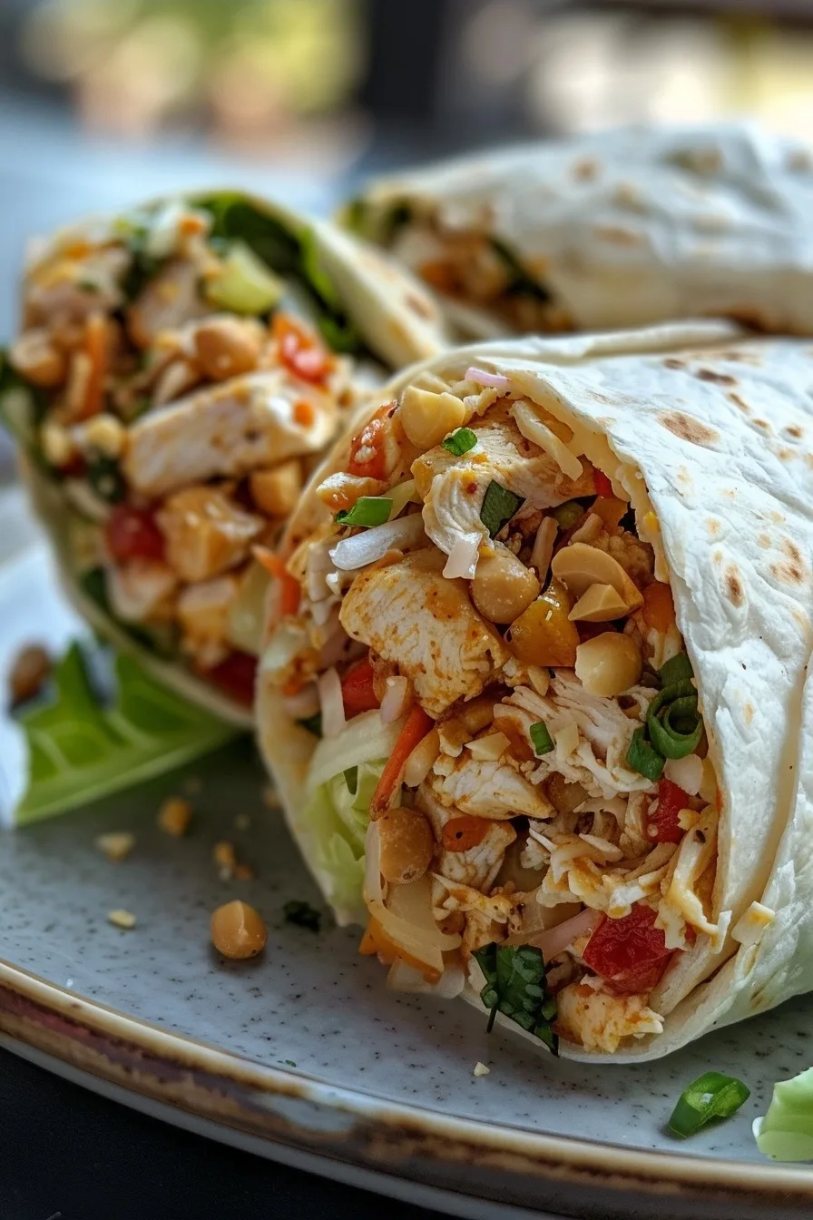 Thai Peanut Chicken Wraps (Jimmy John's Copycat style) 1 image 1781736780924