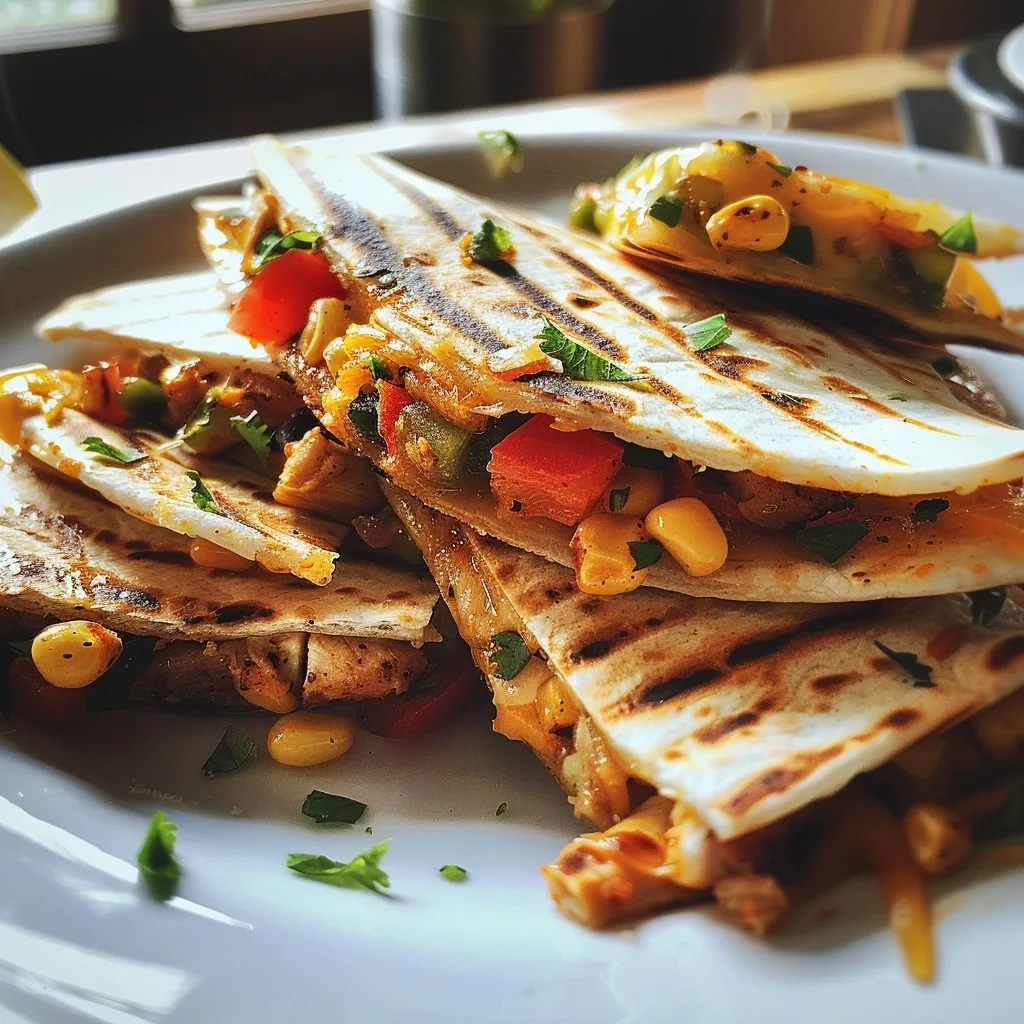 Zesty Southwest Chicken Quesadillas & Wraps