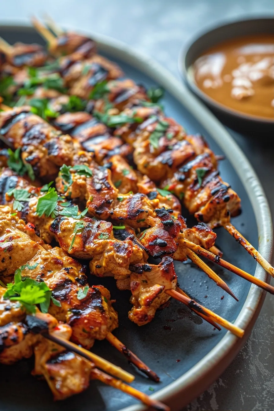 Easy Chicken Satay with Spicy Peanut Sauce 1 image 1781807673796