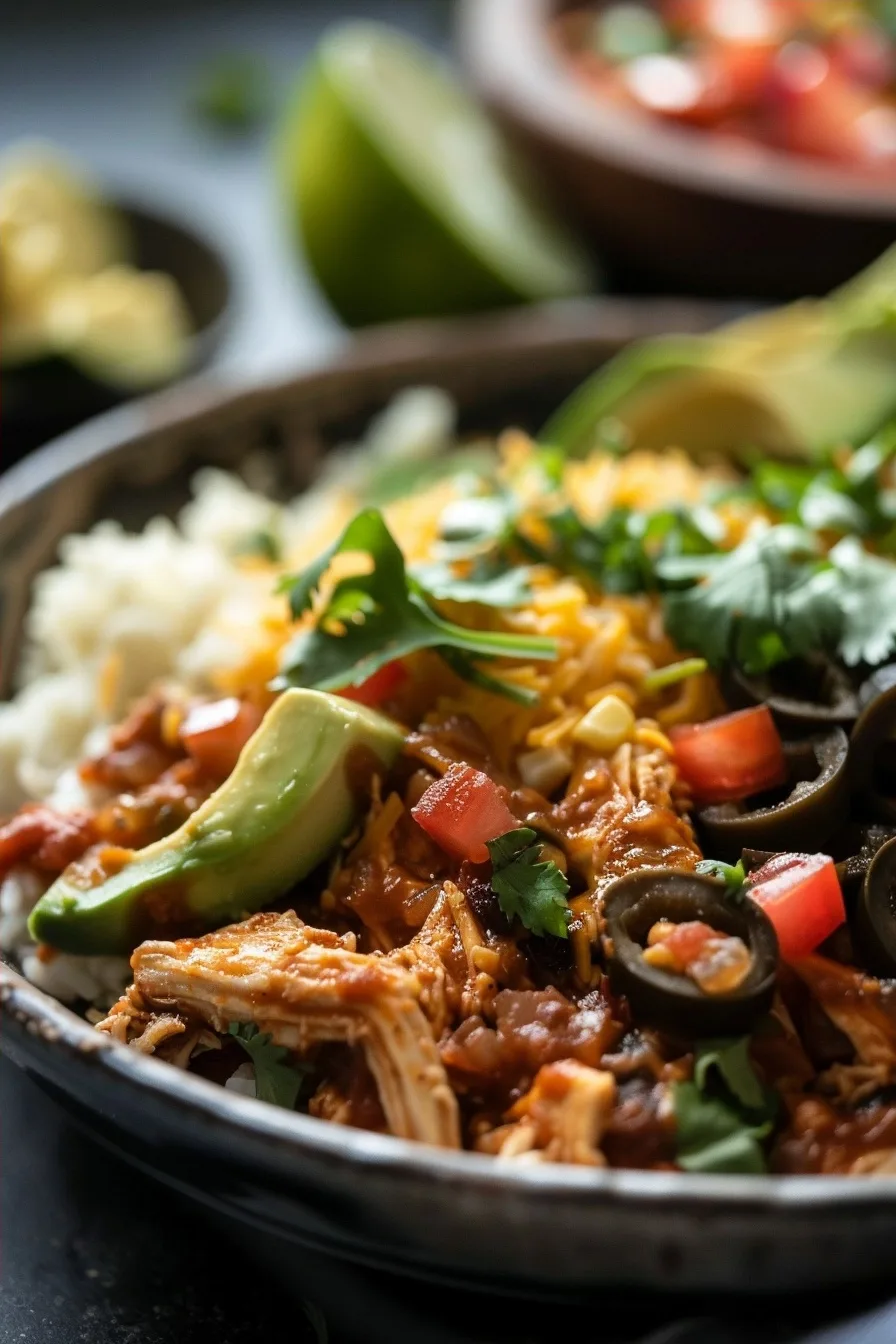 Slow Cooker Chicken Taco Bowls 1 image 1781808005245
