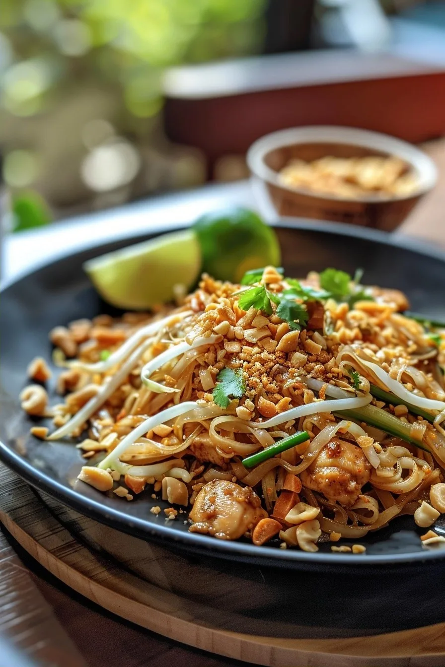 Crunchy, Tangy Chicken Pad Thai Perfection 1 image 1781870854315