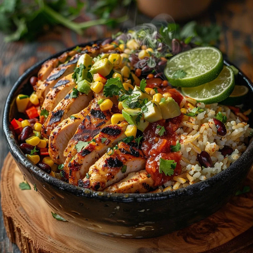Mexican Street Corn Chicken Bowls: High Protein Meal Prep Powerhouse
