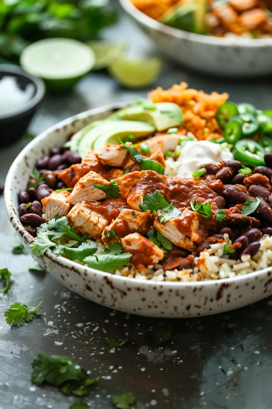 High-Protein Chicken Enchilada Bowls: Healthy Meal Prep for Every Day 1 image 1781975959981