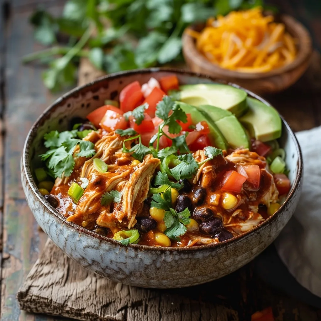 High-Protein Chicken Enchilada Bowls: Healthy Meal Prep for Every Day