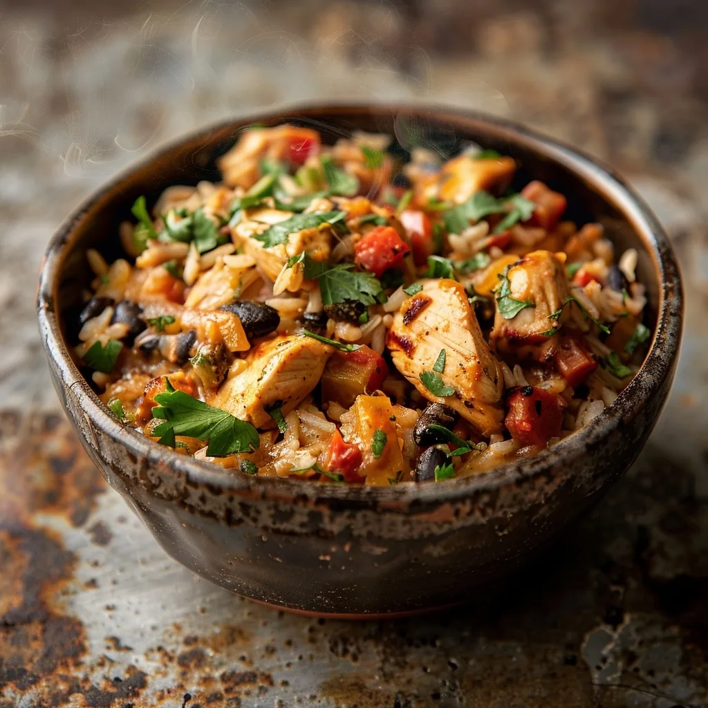 One Pot Queso Chicken and Rice (Easy 30-Minute Dinner)