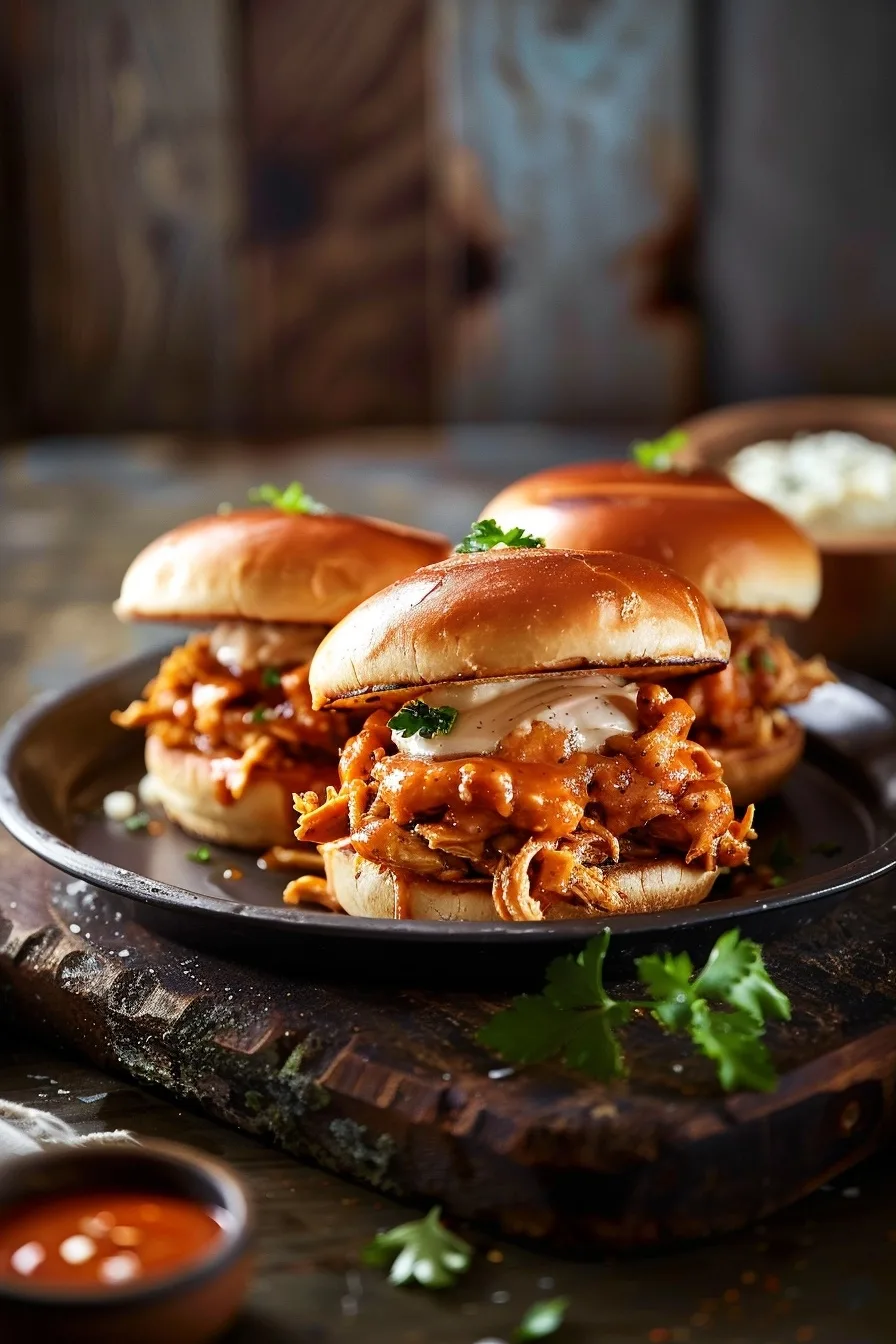 Alabama White Sauce Pulled Chicken Sandwiches 1 image 1782224994410