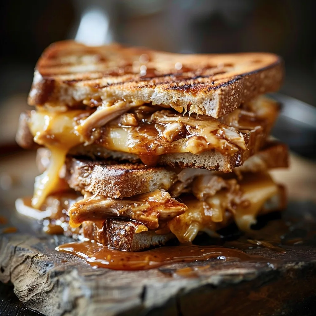 BBQ Chicken Grilled Cheese: Comfort Food Magic