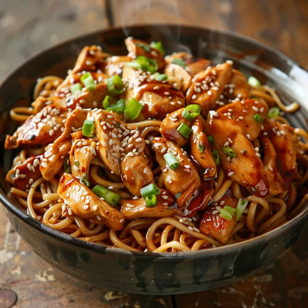 Tasty Chicken Teriyaki Noodles (Better Than Takeout!)