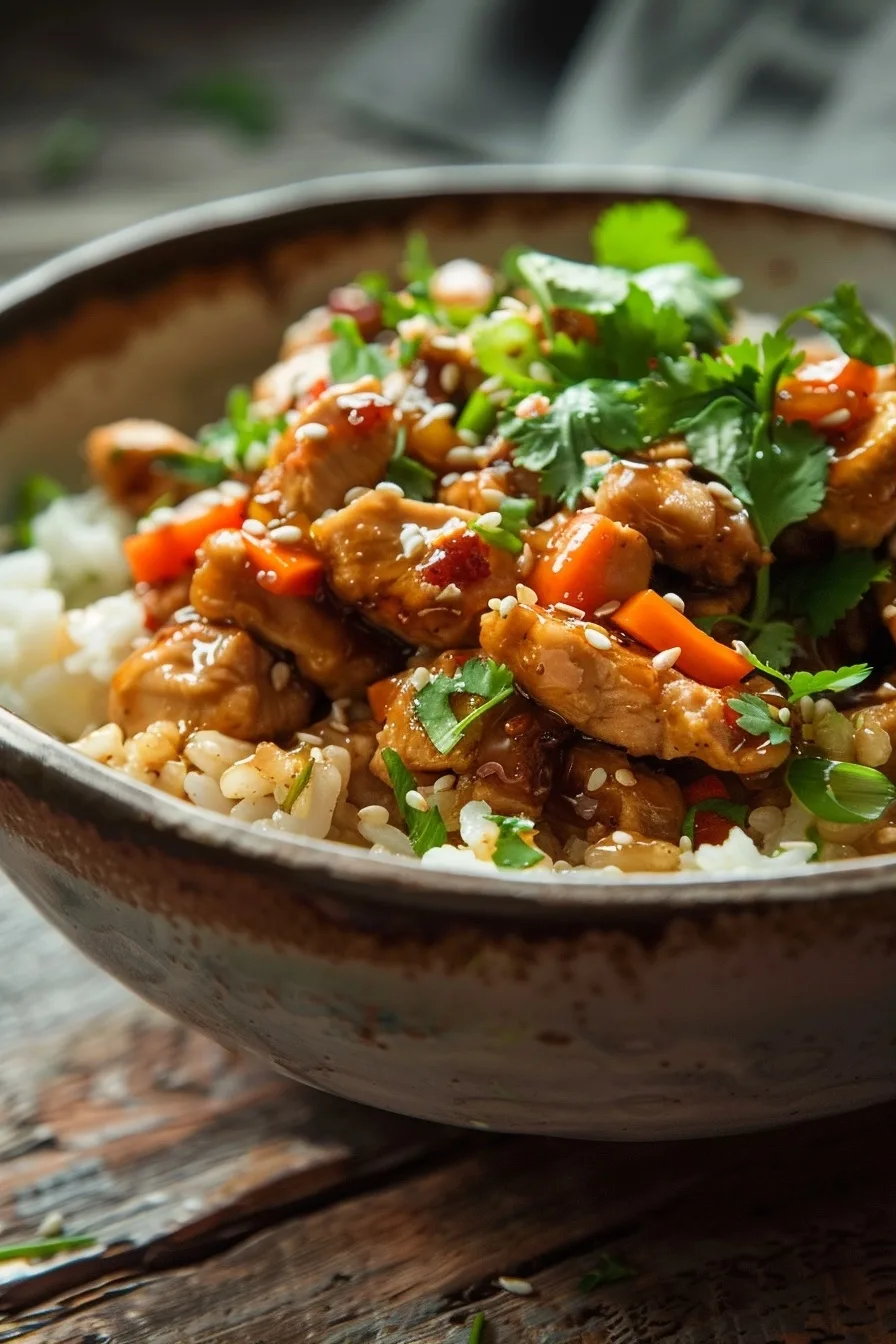 Sticky Chicken Rice Bowls for Quick Family Dinners 1 image 1782318843250