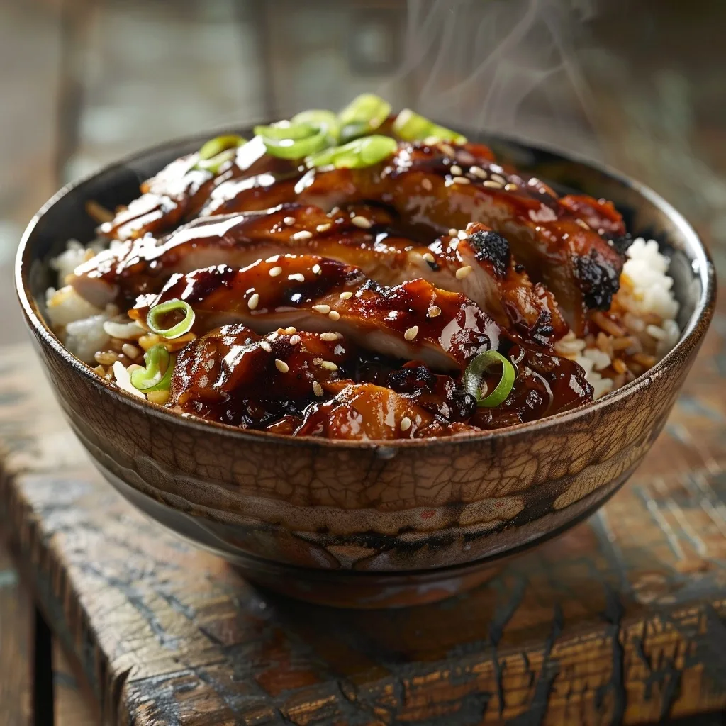 Sticky Chicken Rice Bowls for Quick Family Dinners