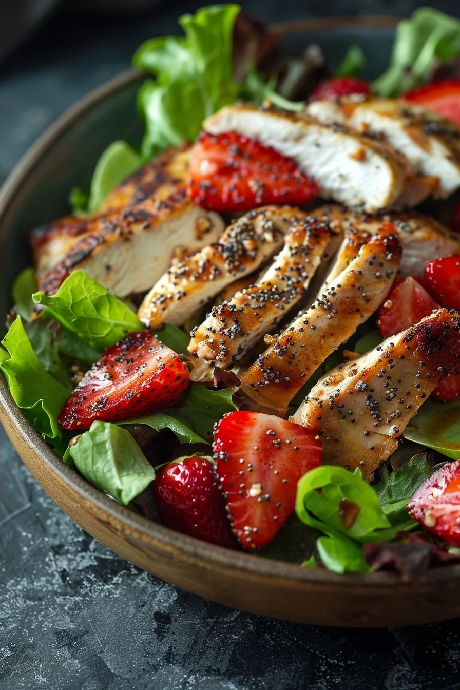 Strawberry Poppy Seed Rotisserie Chicken Salad 1 image 1782349297420