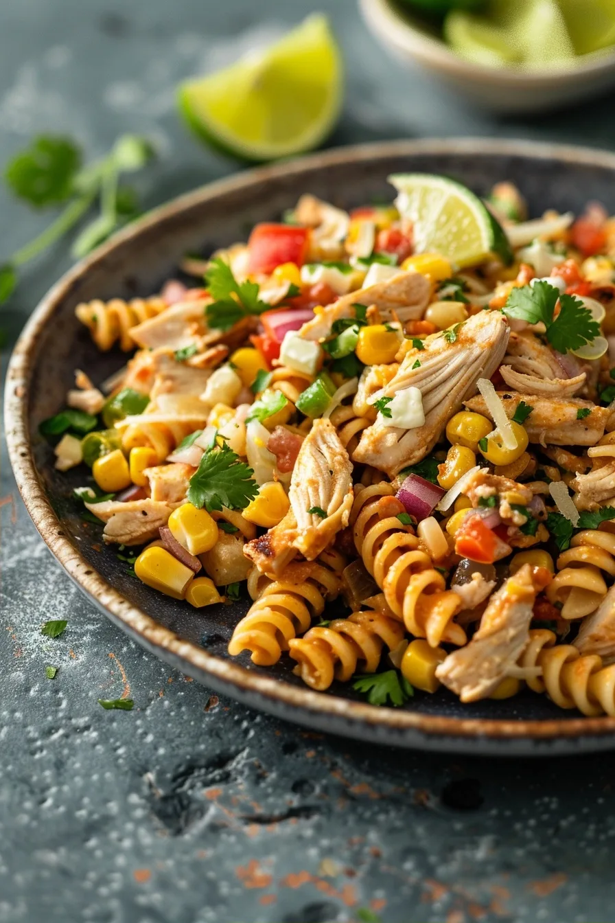 Classic Mexican Street Corn Chicken Pasta Salad 1 image 1782491912311