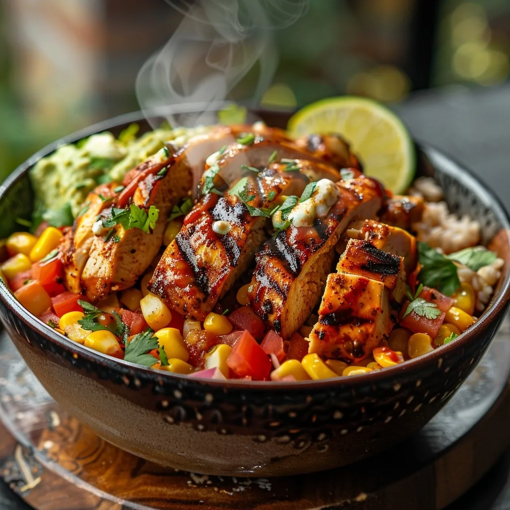 Mexican Street Corn Chicken Bowls High Protein Meal Prep