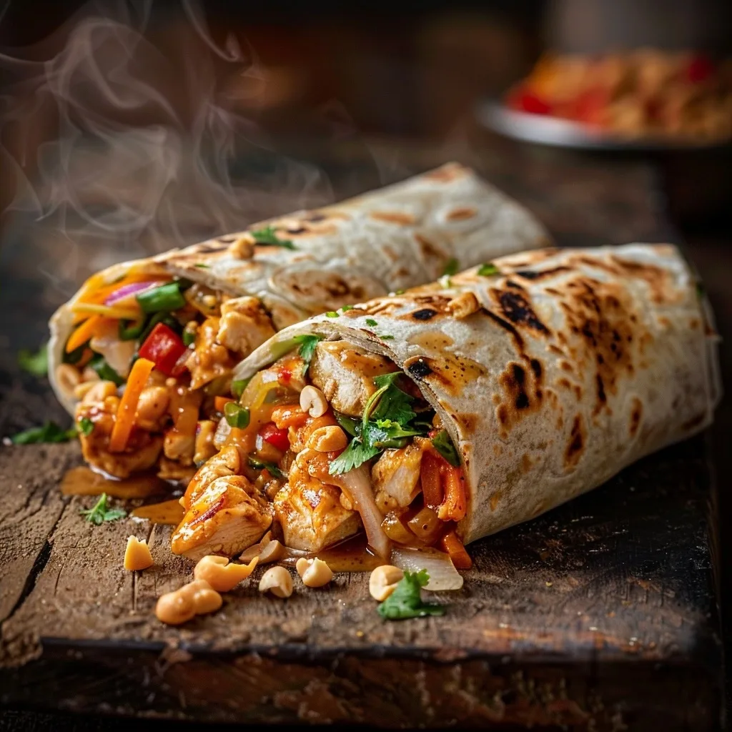 Thai Peanut Chicken Wraps: A Fresh Culinary Guide