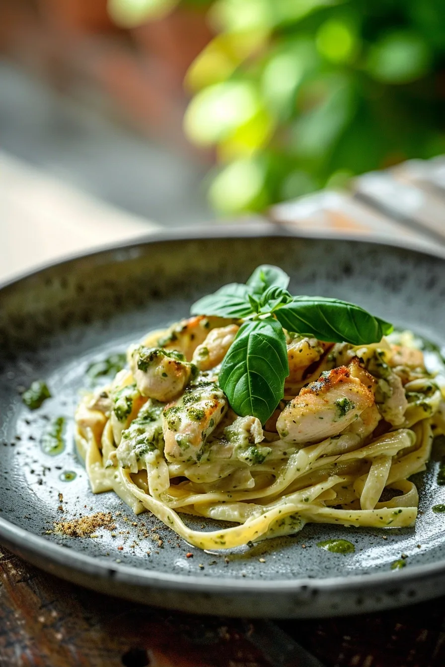 Basil Pesto Chicken Alfredo 1 image 1782577703155