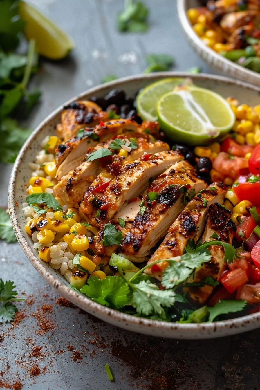 Mexican Street Corn Chicken Bowls High Protein Meal Prep 1 image 1782665432751