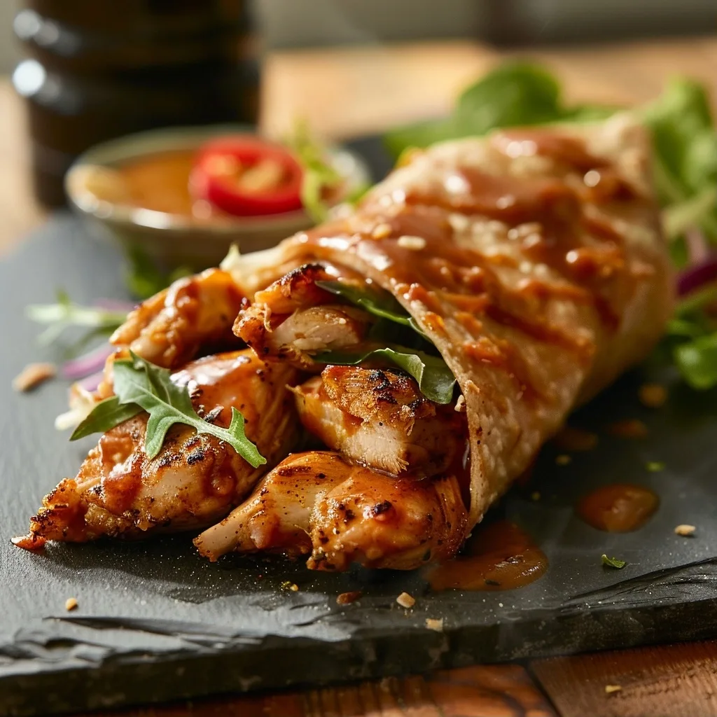 Thai Peanut Chicken Wraps For A Healthy Meal