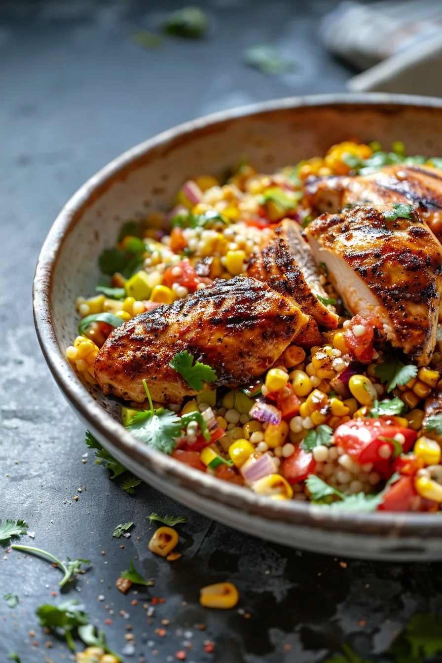 20-Min Rotisserie Chicken Southwest Salad with Corn 1 image 1782761577832
