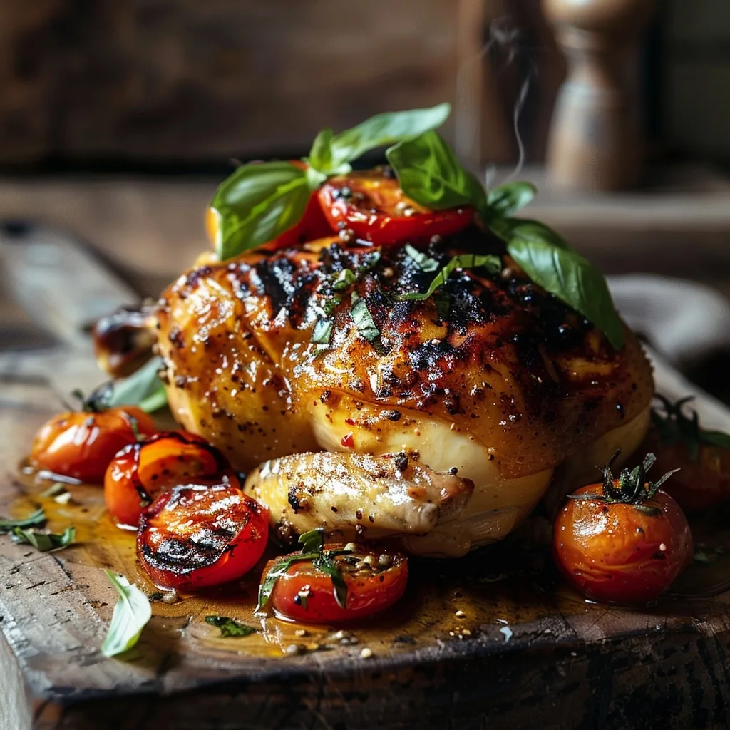 30-Min Rotisserie Chicken & Tomato Caprese Hack