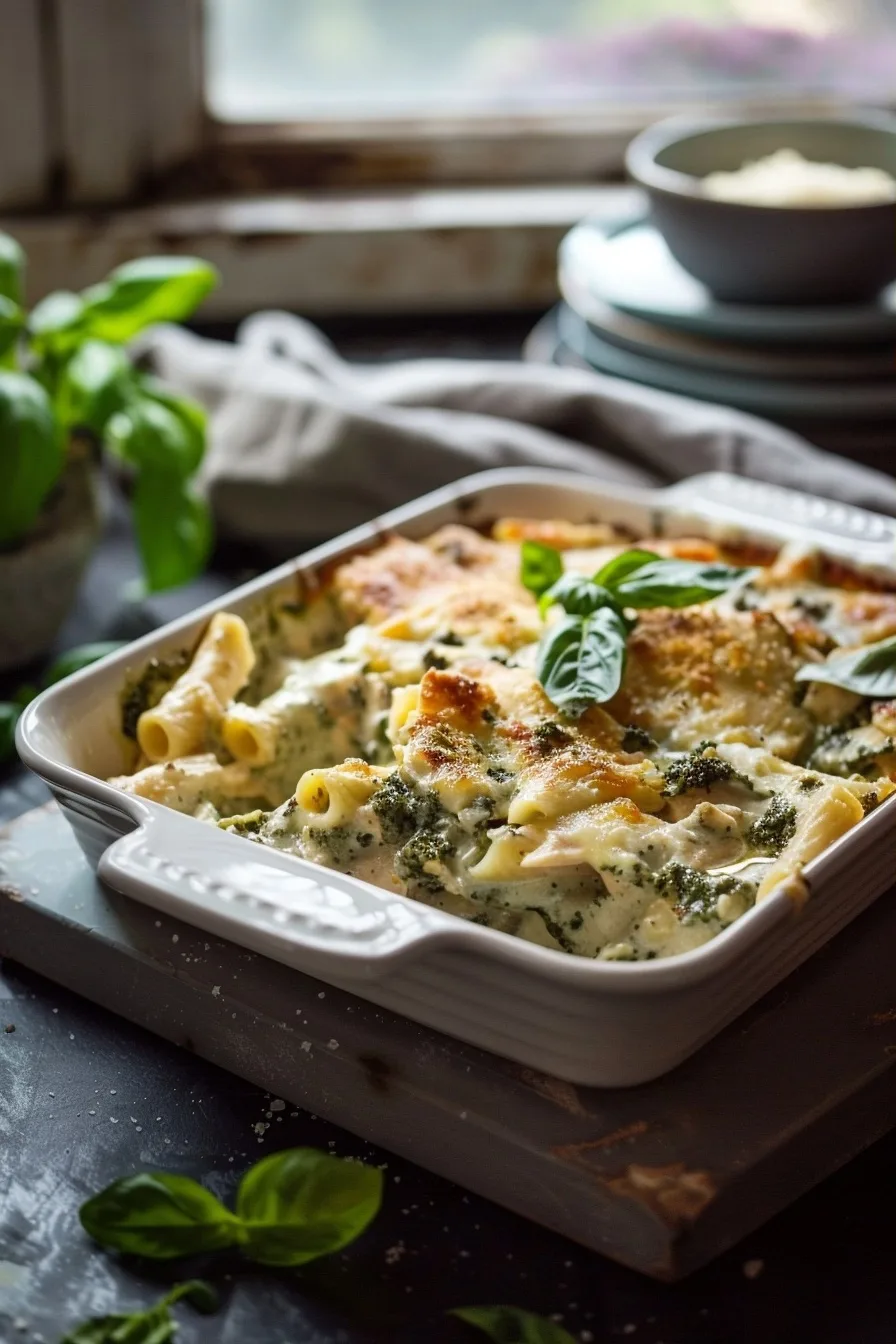 Delicious Creamy Pesto Chicken Pasta Bake Ready in 40 Minutes 1 image 1783038681736
