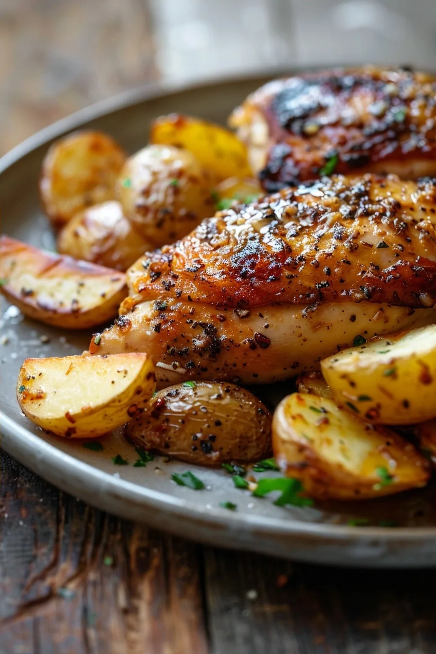 Garlic Parmesan Chicken and Potatoes (One-Pan Dinner) 1 image 1783038808208