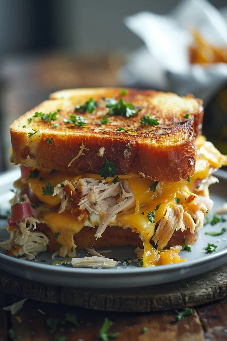 20-Min Rotisserie Chicken BBQ Grilled Cheese 1 image 1783038861081
