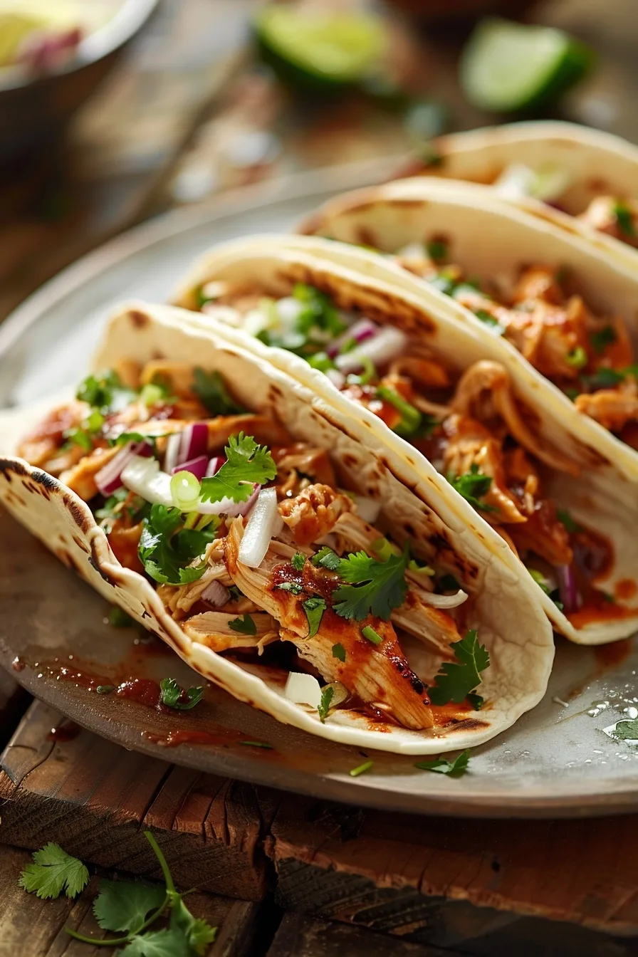 20-Min Rotisserie Chicken BBQ Ranch Tacos 1 image 1783188792529