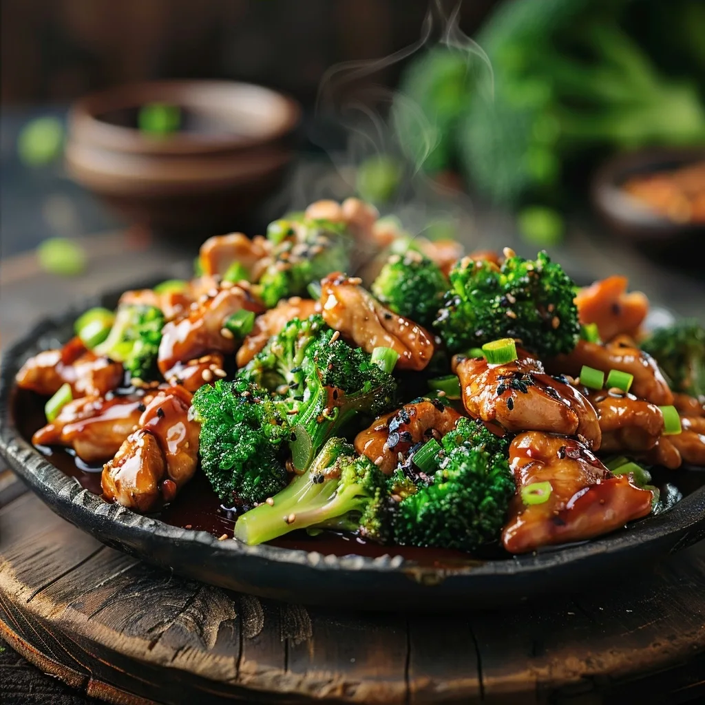 Juicy Teriyaki Chicken With Broccoli