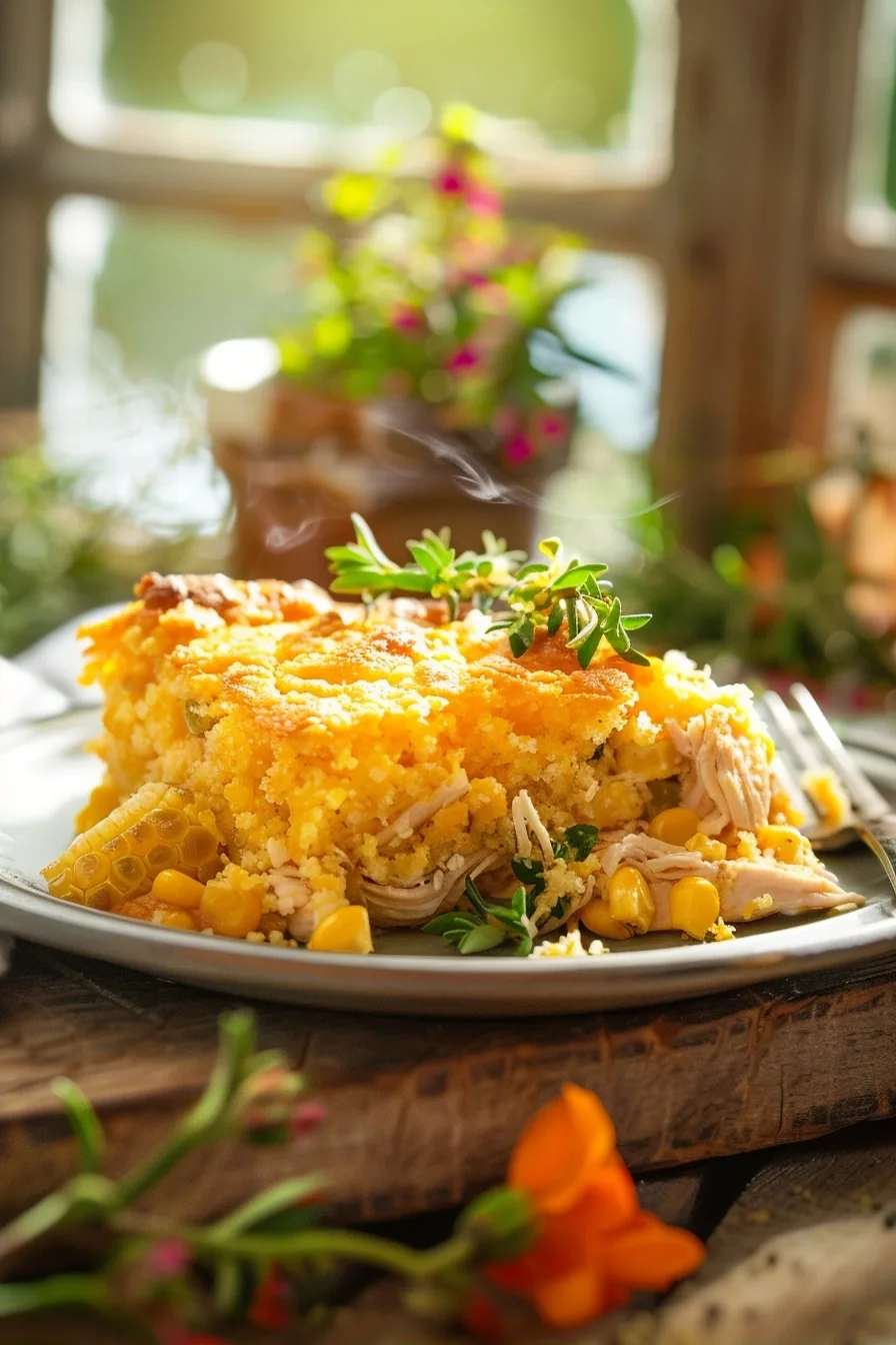 Chicken Cornbread Casserole (using Jiffy) for Easy Dinners 1 image 1783533525332