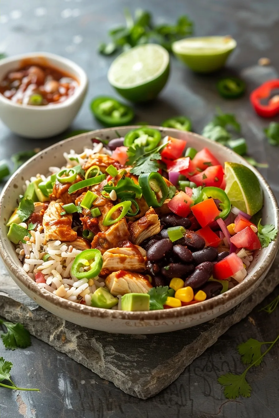 Chipotle Chicken Burrito Bowls (Easy 30-Min High-Protein Meal) 1 image 1783705192646